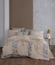 L'essentiel linge de maison Juego de funda de edredón Henna Individual